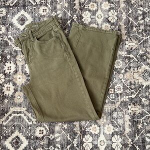 Old Navy Olive Wide Leg Pants
